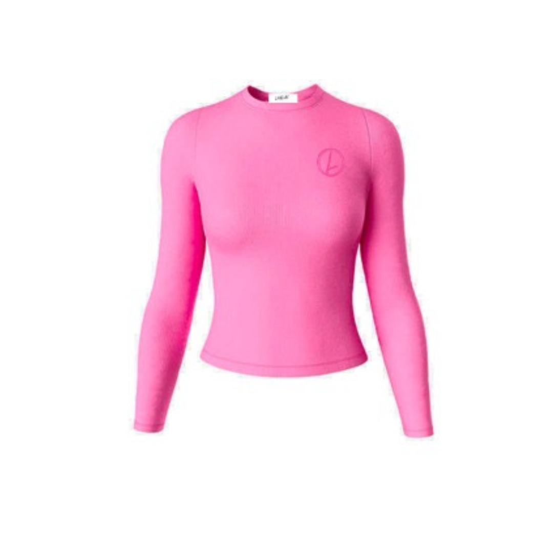 Blush Pink Long Sleeve Top