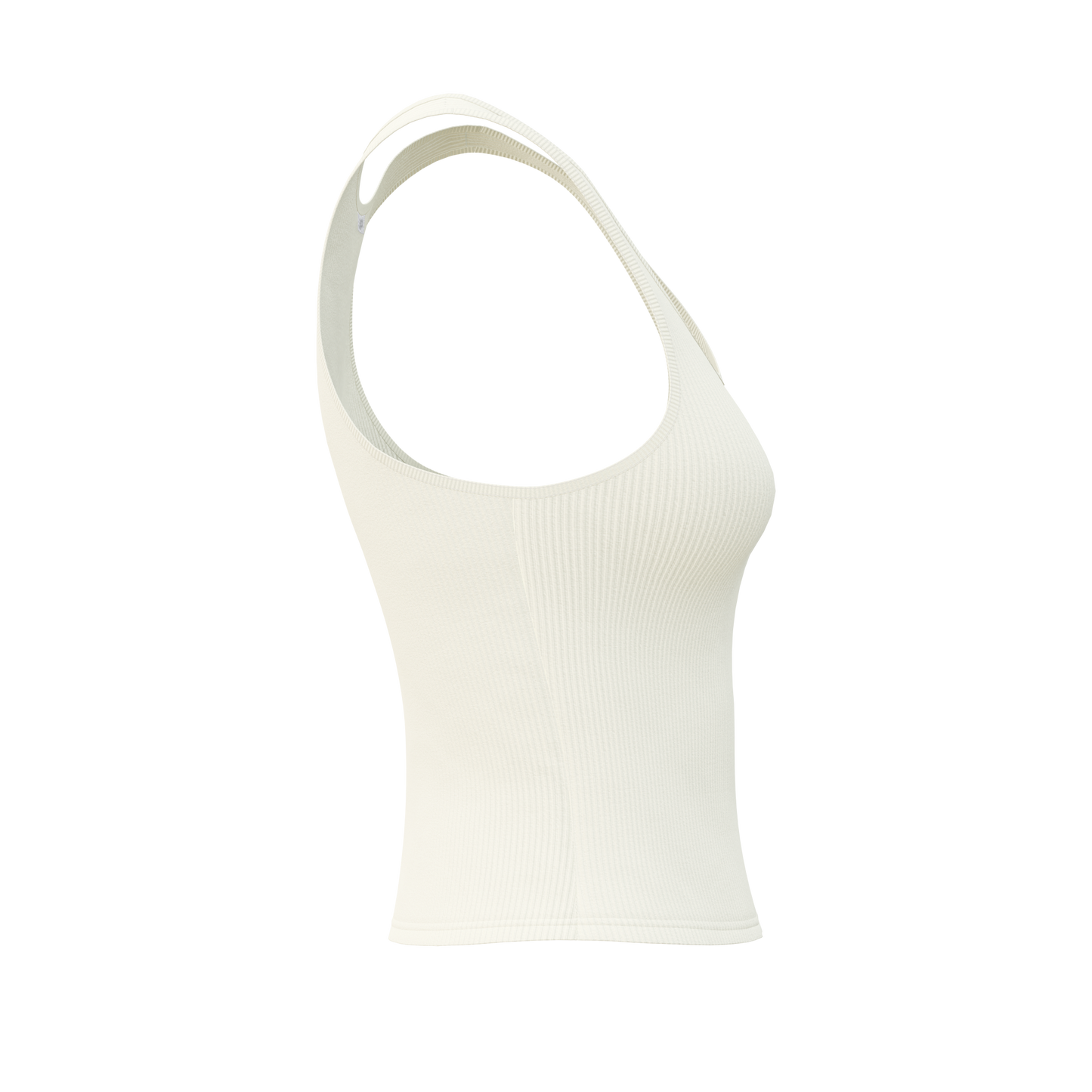 White Lamlux Tank Top