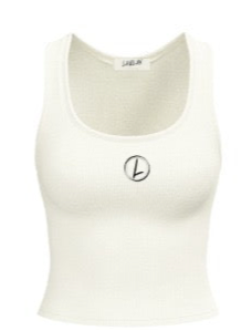 White Lamlux Tank Top